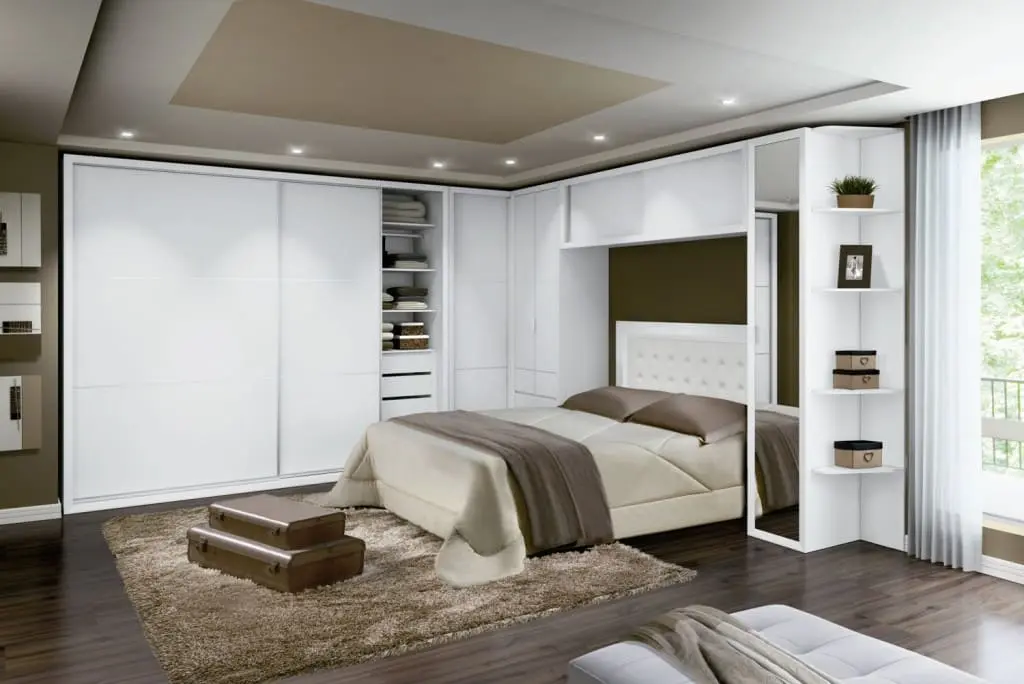 Móveis planejados para o quarto