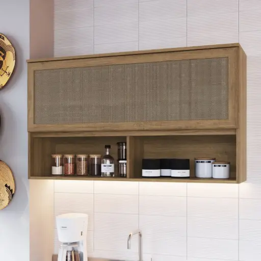 Armário aéreo com portas basculantes (cozinha)